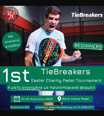 1st TieBreakers Easter Charity Padel Tournament image
